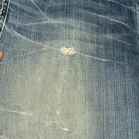 BKE Distressed Flare Jeans "Sabrina" - Picture 9 of 14